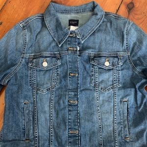 JCrew stretchy jean jacket